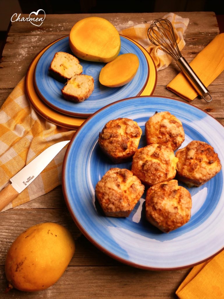 Muffin allo yogurt e mango