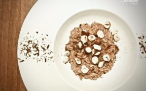 risotto cacao e brie