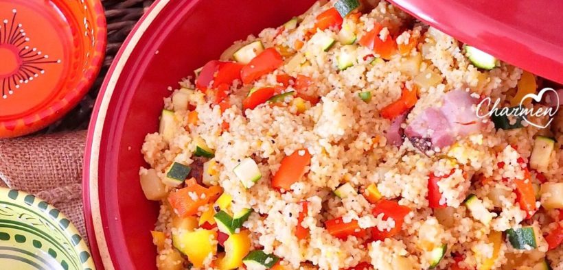 Cous Cous con pancetta e verdure