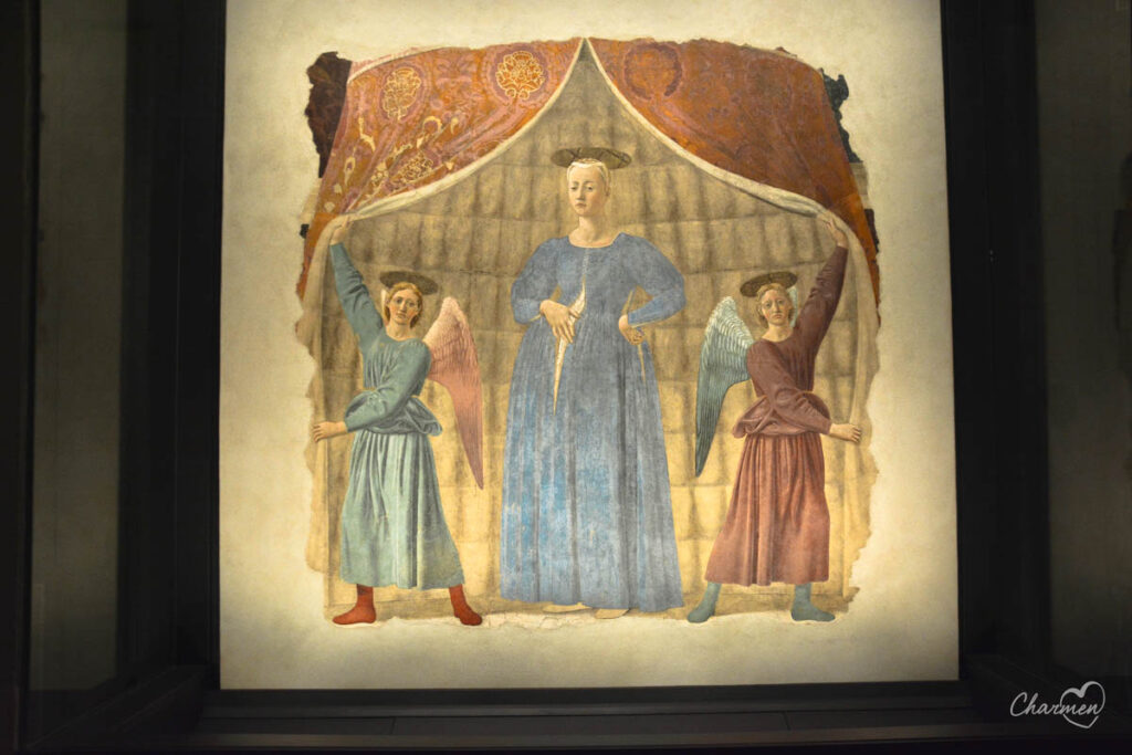 Madonna del Parto, Piero della Francesca, Monterchi