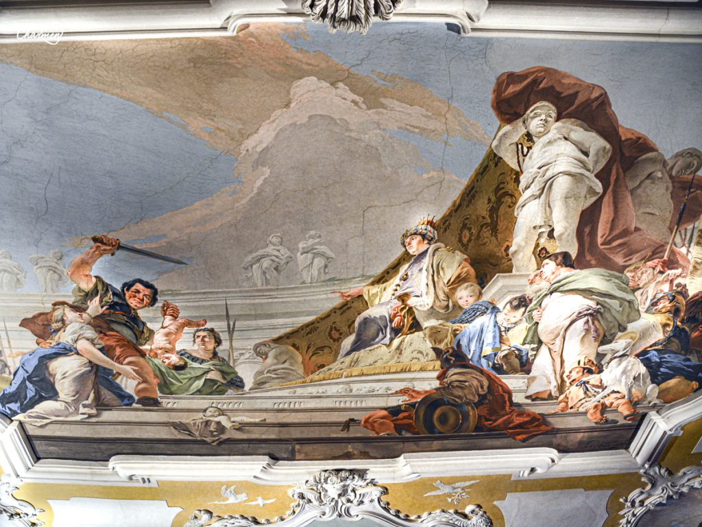 l Giudizio di Salomone, Gian Battista Tiepolo, Sala Rossa, palazzo Patriarcale Udine 